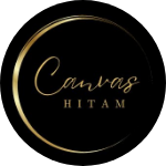 Canvas Hitam