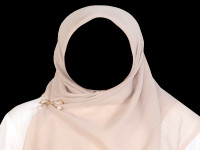    Pngtree   orange hijab 8901824.png