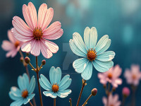 colorful flowers in a dreamy blue field jpg by onemorebeauty dij5xmn-fullview.jpg