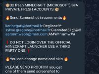3x fresh MINECRAFT  MICROSOFT  SFA PRIVATE FRESH ACCOUNTS.png