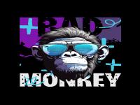Black Purple Blue Bold Illustrative Bad Monkey T-Shirt 20240426 061152 0000.png