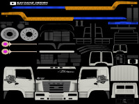 LIVERY CAMC TRAILER LOWBED 4 AXLE MUATAN DUMP TRUCK PUTIH.png
