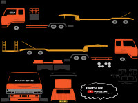 LIVERY HINO RANGER TRAILER MUATAN EXCAVATOR OREN.png