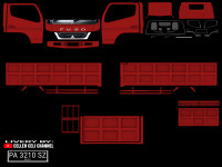 Livery Canter Papua 4x4 Merah.png