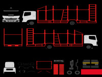 Livery Hino Lohan Car Carrier  2.png