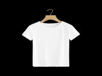    Pngtree   tshirt white front blank mockup 6639255.png
