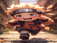 Cute Baby Naruto Autumn   Fall 4K Wallpaper.jpg