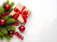 Elegant Christmas Flat Lay on Kraft Gift Background.jpeg